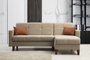 Atelier Del Sofa Polya - Sofá cama esquinero Beige